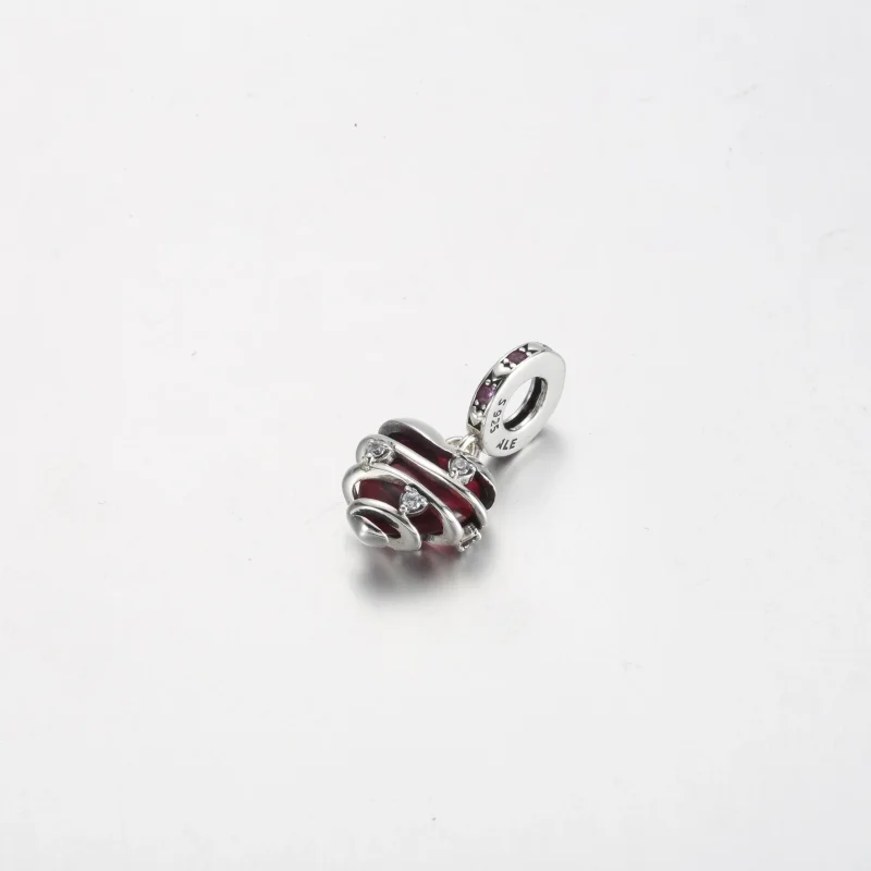 (zdjęcie do) Pandora Wisząca spiralna zawieszka w kształcie serca miłosnego - 791131C01 - Wyświetl 2