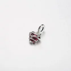 Pandora Wisząca spiralna zawieszka w kształcie serca miłosnego - 791131C01
