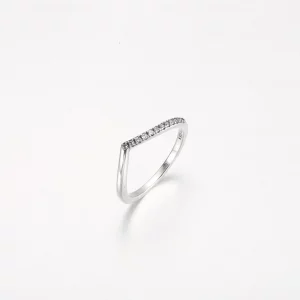 Półbłyszczący pierścionek Pandora Timeless Wish - 192394C01