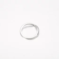 Półbłyszczący pierścionek Pandora Timeless Wish - 192394C01