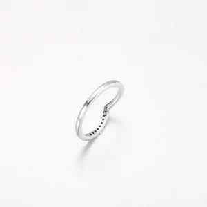 Półbłyszczący pierścionek Pandora Timeless Wish - 192394C01