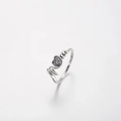 Pierścionek Pandora Mom Pavé w kształcie serca - 191149C01