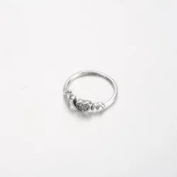 Pierścionek Pandora Mom Pavé w kształcie serca - 191149C01