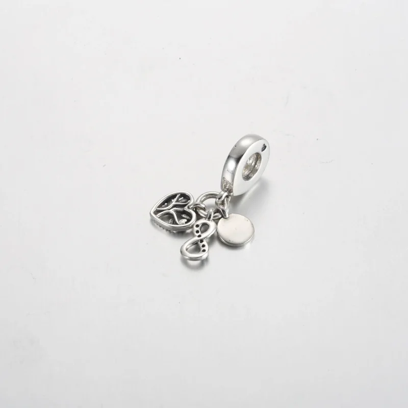 (zdjęcie do) Potrójna zawieszka Pandora Family Infinity - 792201C01 - Wyświetl 3