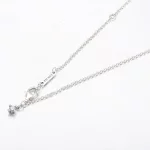 Prostokątny, błyszczący naszyjnik Pandora Halo Collier - 392388C01