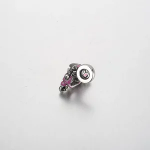 Różowa zawieszka do hulajnogi Pandora - 791057C01