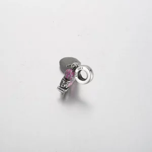 Różowa zawieszka do hulajnogi Pandora - 791057C01
