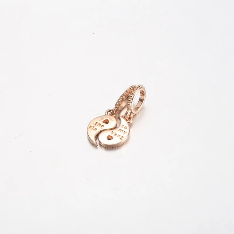 (zdjęcie do) Rozdzielana, błyszcząca zawieszka Pandora Yin i Yang - 780098C01 - Wyświetl 3