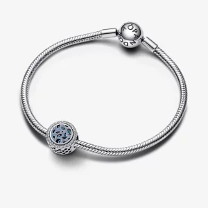 Srebrna zawieszka Pandora Blue w panterkę - 792016CZ_E024