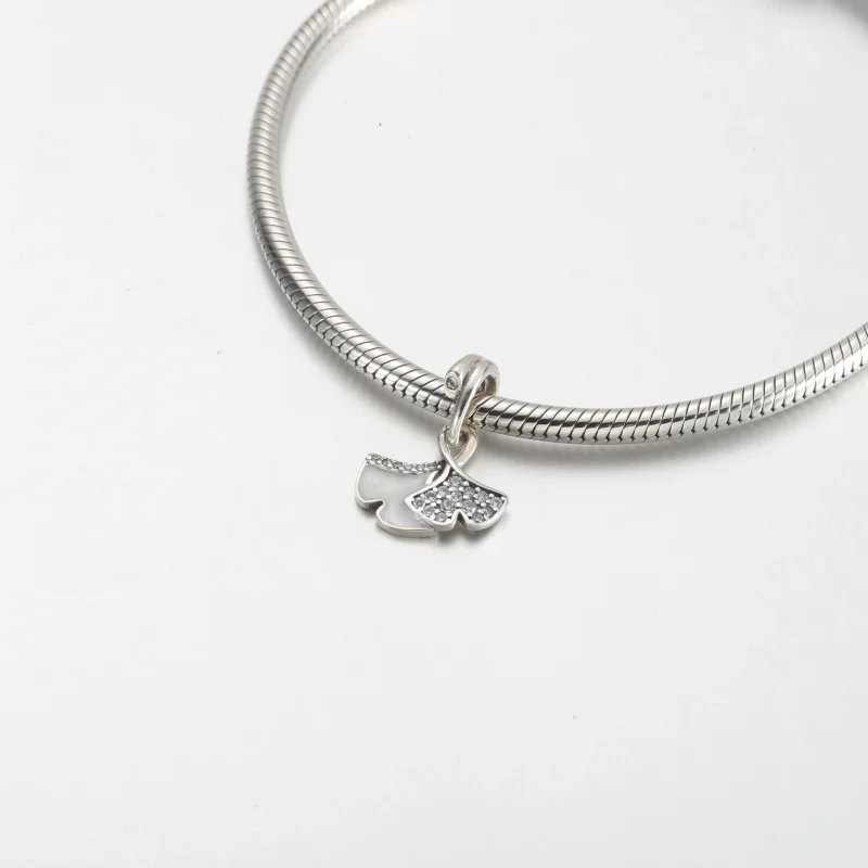 (zdjęcie do) Srebrna zawieszka Pandora Ginkgo - 792429C01 - Wyświetl 4