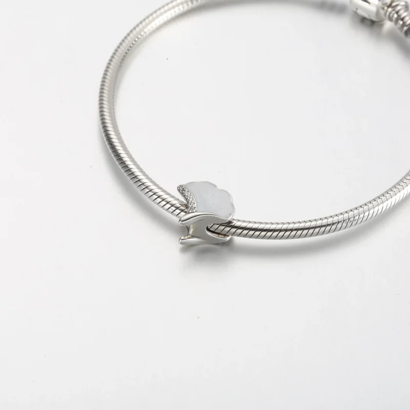 (zdjęcie do) Srebrny wisiorek Pandora Ginkgo - 792430C01 - Wyświetl 5