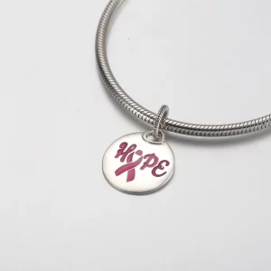 Wisiorek Pandora Hope z różową wstążką - ENG398610C00_9