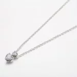 Wisiorek z podwójnym sercem Pandora Błyszczący naszyjnik Collier - 391229C01