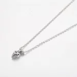Wisiorek z podwójnym sercem Pandora Błyszczący naszyjnik Collier - 391229C01