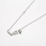 Wisiorek z podwójnym sercem Pandora Błyszczący naszyjnik Collier - 391229C01