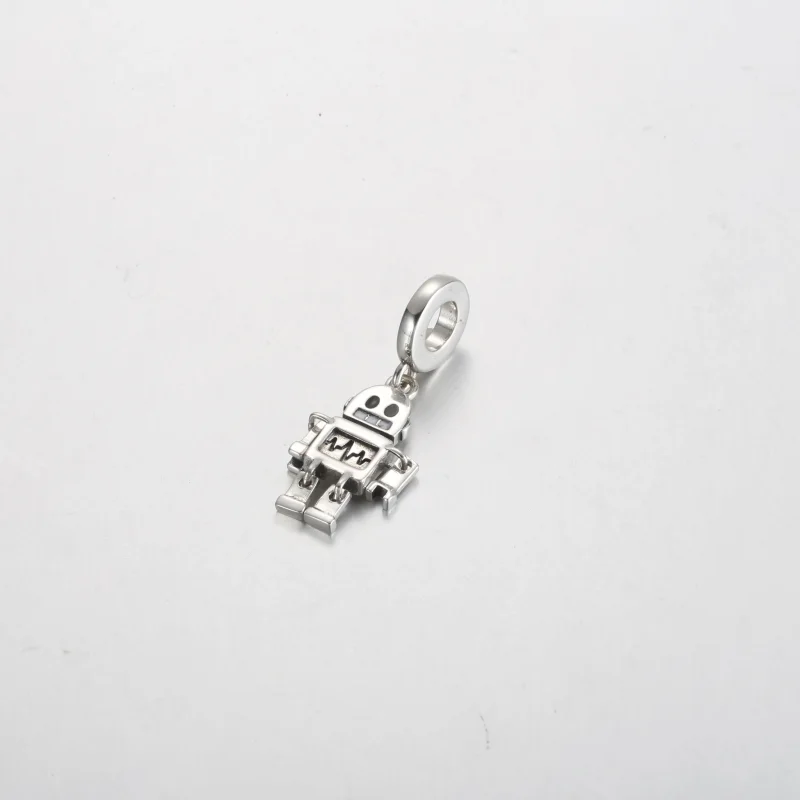 (zdjęcie do) Wisząca zawieszka Pandora Bestie Robot-792250C01 - Wyświetl 2