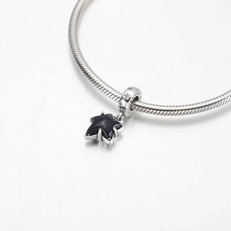 (zdjęcie do) Wisząca zawieszka Pandora Celestial Galaxy Star Murano - 792368C01 - Wyświetl 4