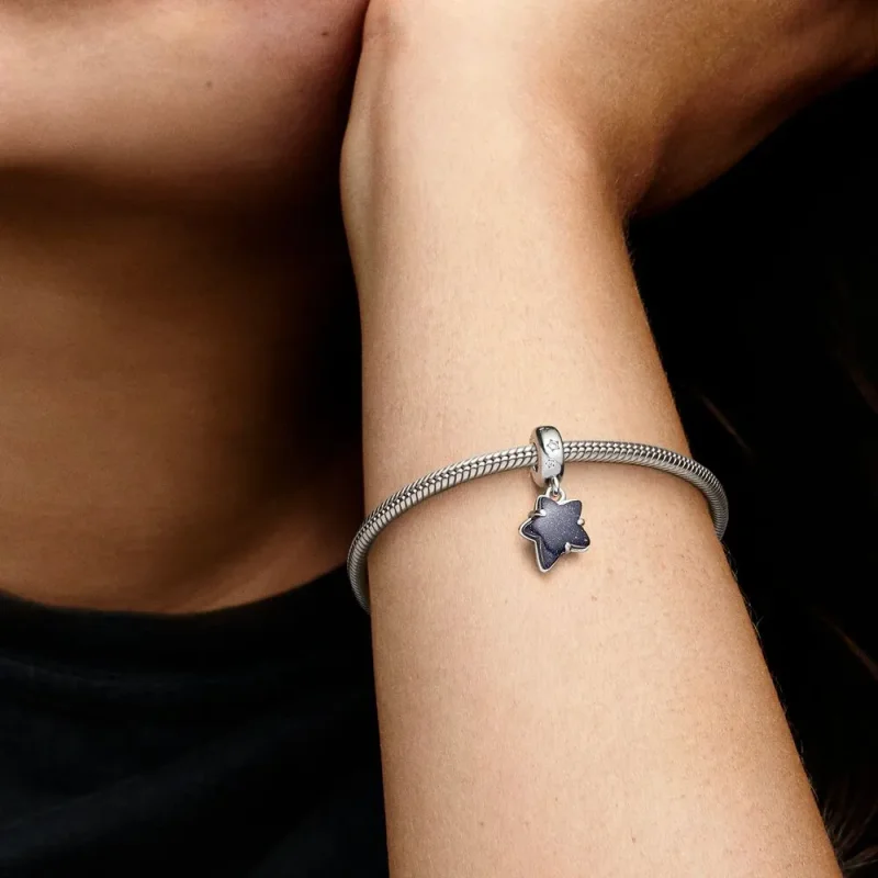 (zdjęcie do) Wisząca zawieszka Pandora Celestial Galaxy Star Murano - 792368C01 - Wyświetl 7