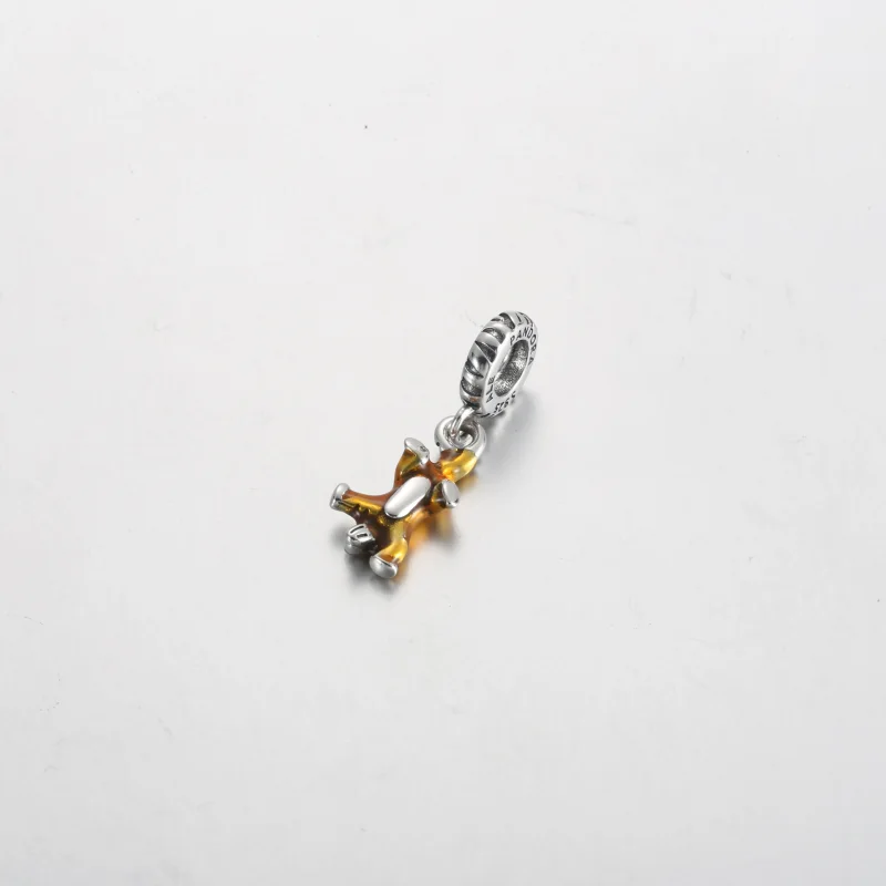(zdjęcie do) Wisząca zawieszka Pandora Disney Kubuś Puchatek i Tygrysek - 792213C01 - Wyświetl 3