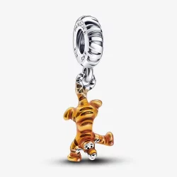 Wisząca zawieszka Pandora Disney Kubuś Puchatek i Tygrysek - 792213C01