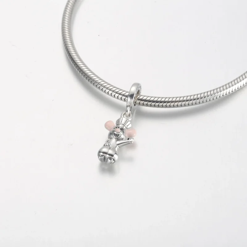 (zdjęcie do) Wisząca zawieszka Pandora Disney Pixar Remy - 792029C01 - Wyświetl 5