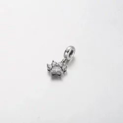 Wisząca zawieszka Pandora Sparkling z nadrukiem łapy zwierzaka - 792247C01