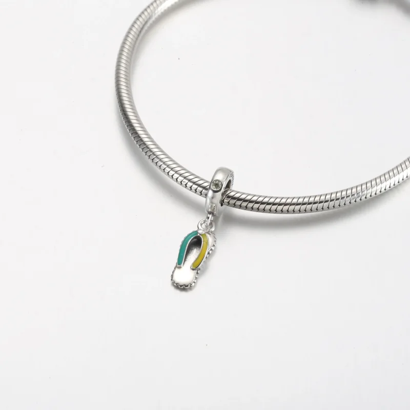 (zdjęcie do) Wisząca zawieszka Pandora w kształcie klapki - 792197C01 - Wyświetl 4