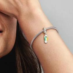 Wisząca zawieszka Pandora w kształcie klapki - 792197C01