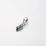 Wisząca zawieszka z papugą Pandora Jungle Paradise - 791679C01