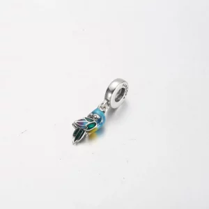 Wisząca zawieszka z papugą Pandora Jungle Paradise - 791679C01