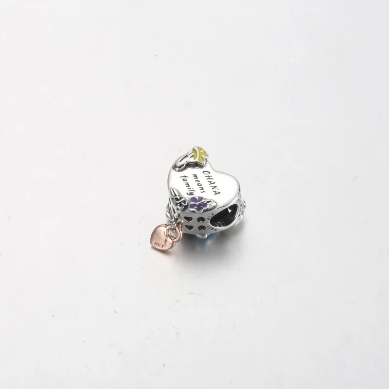 (zdjęcie do) Zawieszka Pandora Disney Ohana inspirowana Lilo i Stichem - 781682C01 - Wyświetl 3