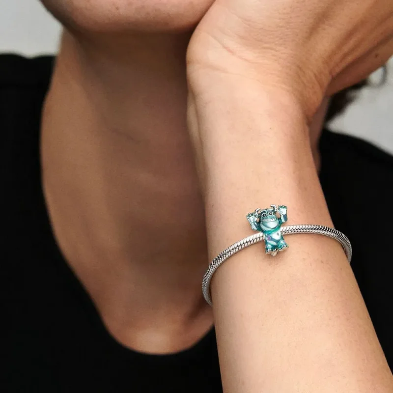 (zdjęcie do) Zawieszka Pandora Disney Pixar Sulley - 792031C01 - Wyświetl 6