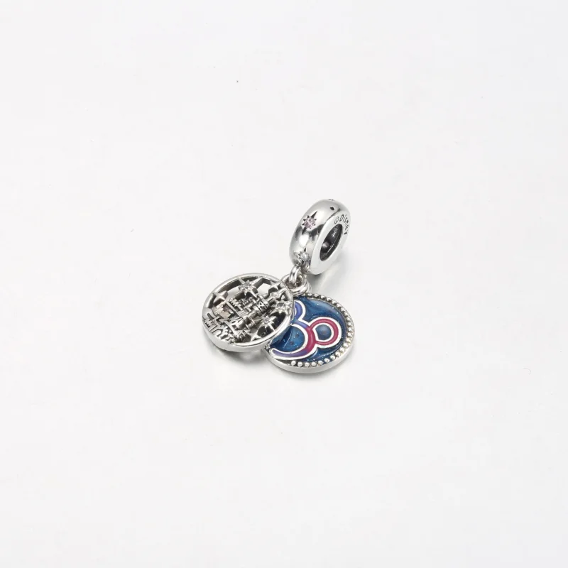 (zdjęcie do) Zawieszka Pandora Disneyland Paris z okazji 30. rocznicy - 791674C01 - Wyświetl 2