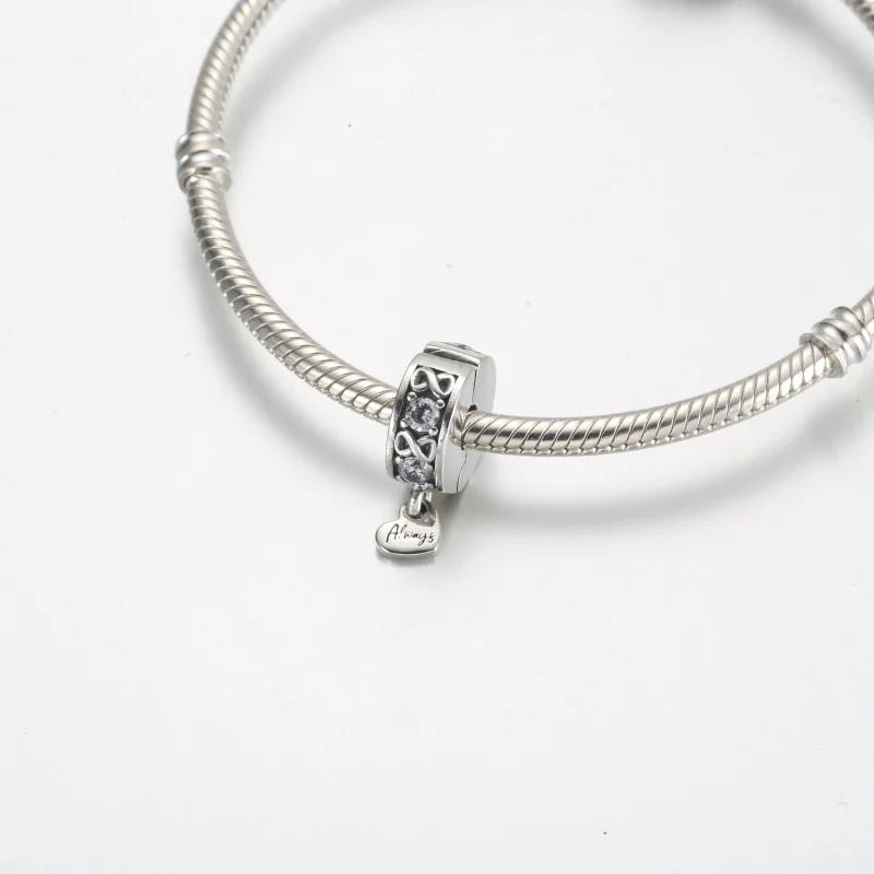 (zdjęcie do) Zawieszka Pandora Family Always Pavé - 791151C01 - Wyświetl 4