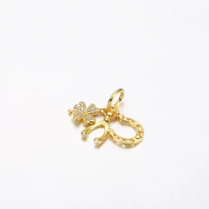 Zawieszka Pandora Lucky Clover, wahacz i podkowa - 752337c01