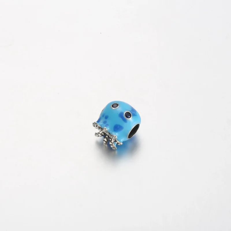 (zdjęcie do) Zawieszka Pandora Ocean Bubbles & Waves Ośmiornica - 791698C01 - Wyświetl 2