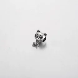 Zawieszka Pandora Pet Cat & Bow - 792255C01