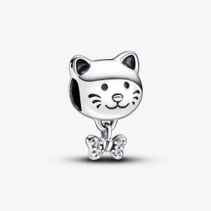 Zawieszka Pandora Pet Cat & Bow - 792255C01