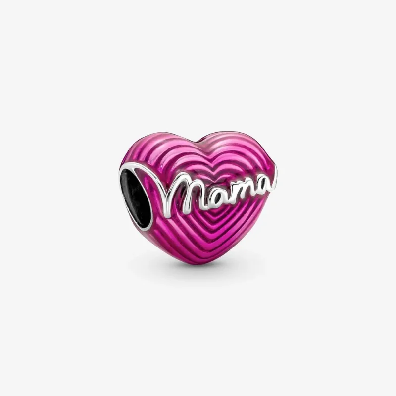 (zdjęcie do) Zawieszka Pandora Promieniująca miłość Mama w kształcie serca - 791505C01