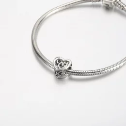 Zawieszka Pandora Splecione Nieskończone Serca - 790800C00