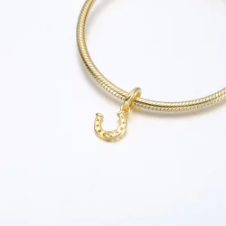 Zawieszka Pandora w kształcie podkowy na szczęście - 752328C00