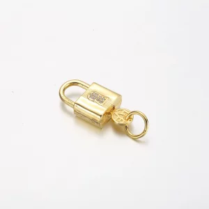 Zawieszka Pandora z kłódką i kluczem - 760088C01