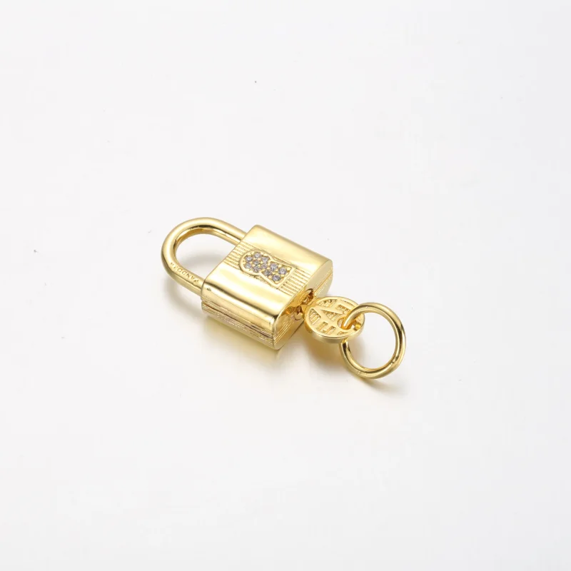 (zdjęcie do) Zawieszka Pandora z kłódką i kluczem - 760088C01 - Wyświetl 3