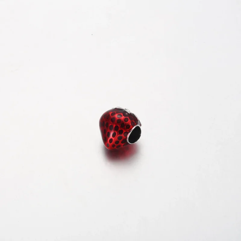 (zdjęcie do) Zawieszka Pandora z owocami truskawek - 791681C01 - Wyświetl 2