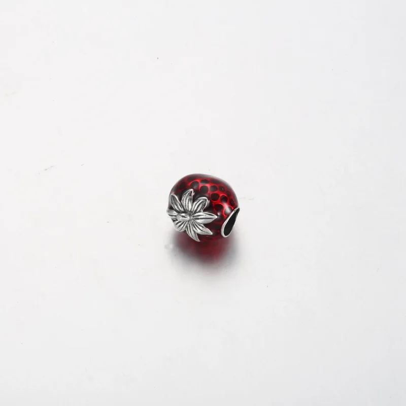 (zdjęcie do) Zawieszka Pandora z owocami truskawek - 791681C01 - Wyświetl 4