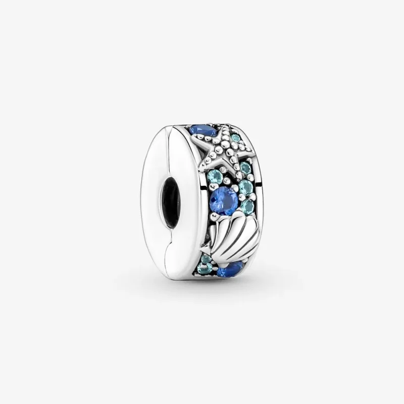 (zdjęcie do) Zawieszka Pandora z tropikalną rozgwiazdą i muszlą - 791678C01