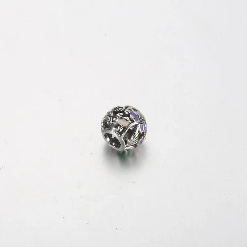 (zdjęcie do) Zawieszka Pandora ze stworzeniami i liśćmi w dżungli - 791620C01 - Wyświetl 4