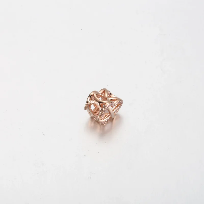 (zdjęcie do) Zawieszka w kształcie różowego serca Pandora Family - 782246C01 - Wyświetl 3
