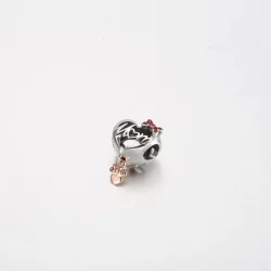 Zawieszka w kształcie serca Pandora Disney Myszka Minnie - 781142C01