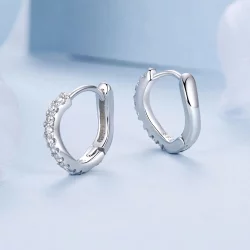 Faliste kolczyki w stylu PANDORA - BSE959
